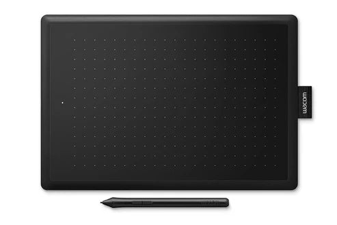 Wacom Medium 8.5-inch Graphic Tablet (Red and Black) & collar microphone